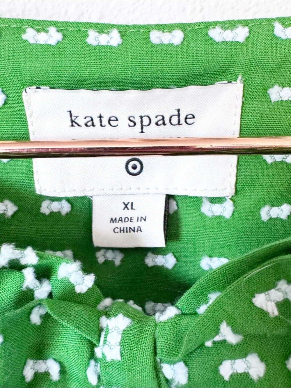 kate spade bright green